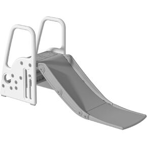 Toddler Slide Large Play Climber Slide PlaySet with Extra Long Slipping Slope Indoor Slide Kids Slide Toddler Playground Toddler Slide Outdoor Toys for Toddlers (White)