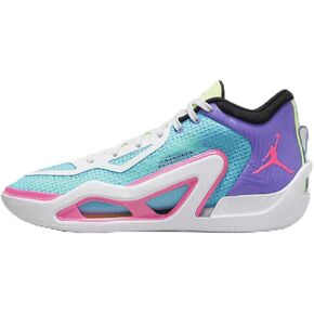 Nike Tatum 1 Basketball Shoes (FV0169-400, Lagoon Pulse/Psychic Purple/White)