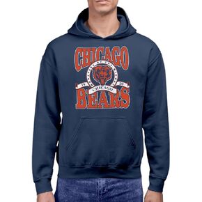 Hybrid Sports NFL - Stacked Circle Banner - Officially Licensed Adult Pullover Fleece Hoodie for Men & Women
