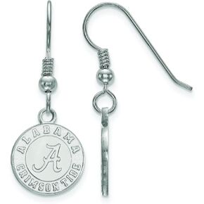 Alabama Small (1/2 Inch) Dangle Earrings Wire (Sterling Silver)