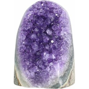 Amethyst Crystal Rock, Real Amethyst Stone, Amathesis Crystal Cluster Geode, Purple Crystals and Healing Stones, Amatista Piedra Natural, Cuarzos Originales De Energia Y Piedras, Columnar(1.1LB)