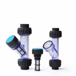 ANSI Standard Pipeline Y Type Strainer, PVC glued Filter Valve for Water, Oil, Gas Y Strainer (1-1/4inch)