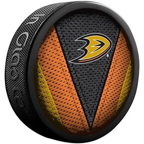 Ducks Officially Licensed Stitch Design Hockey Puck
