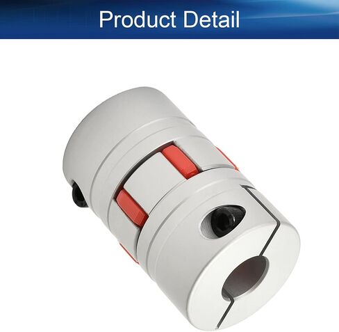 Heyiarbeit 16mm to 16mm Shaft Coupling Aluminium Flexible Plum Coupling D40 L66 Connector Flexible Coupler for 3D Printer CNC Machine and Servo Stepped Motor in Kuwait