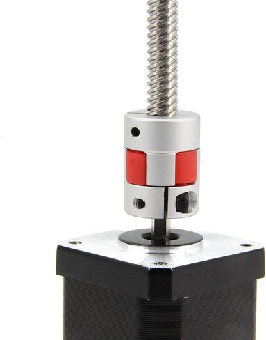Heyiarbeit 16mm to 16mm Shaft Coupling Aluminium Flexible Plum Coupling D40 L66 Connector Flexible Coupler for 3D Printer CNC Machine and Servo Stepped Motor in Kuwait