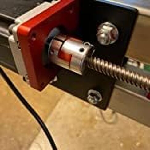 Heyiarbeit 16mm to 16mm Shaft Coupling Aluminium Flexible Plum Coupling D40 L66 Connector Flexible Coupler for 3D Printer CNC Machine and Servo Stepped Motor in Kuwait