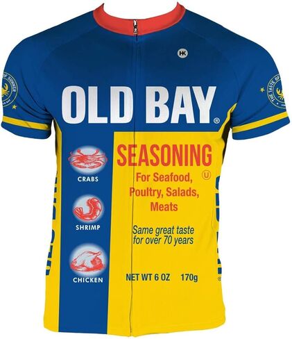 Old Bay Cycling Jersey Collection (Old Bay Jersey, Medium) in Saudi Arabia