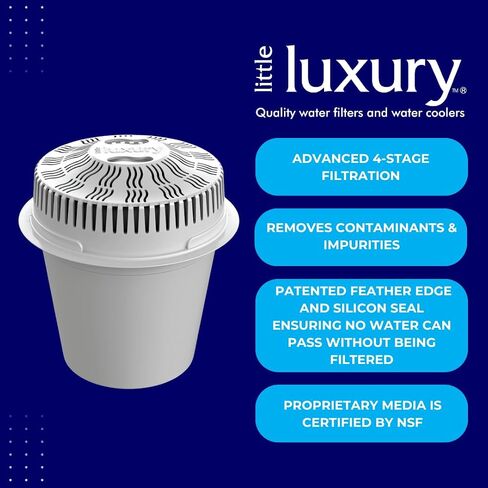Little Luxury Vitality، مرشحات بديلة لمبردات المياه وموزعات غير التبريد، 3 عبوات in Saudi Arabia