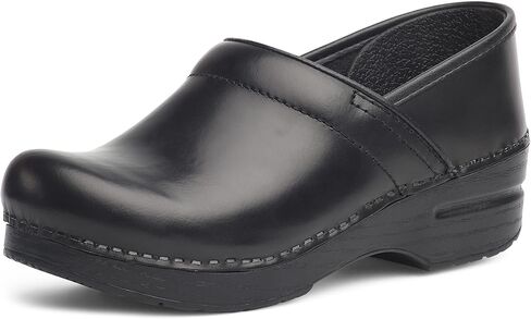 Dansko Professional Slip-On Clogs for Women – Rocker Sole and Arch Support for Comfort – Ideal for Long Standing Professionals – Sand Milled Burnished 6.5-7 M US in Saudi Arabia