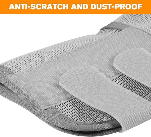 Asooll Gray Horse Fly Boots مجموعة من 4، أحذية Fly Boots حماية طماق الحصان تقلل من الدوس، والإجهاد الحافر، وتعب الساق، ودعم التدريب على التحمل والأداء in Kuwait