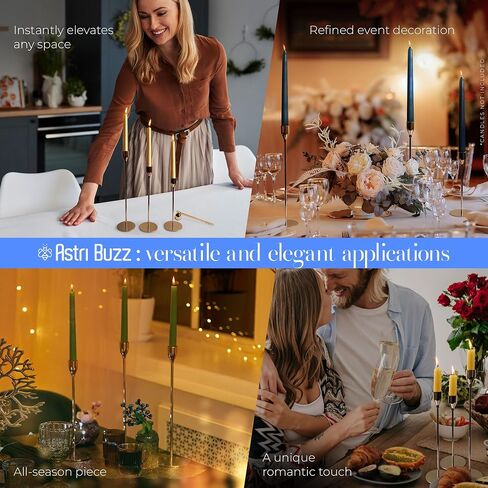 Gold Candle Holders Set of 3, Includes a Candle Snuffer, Gold Candlestick Holder Gold Candlesticks Candle Stick Candle Holder Candlestick Holders Taper Candle Holders in Saudi Arabia