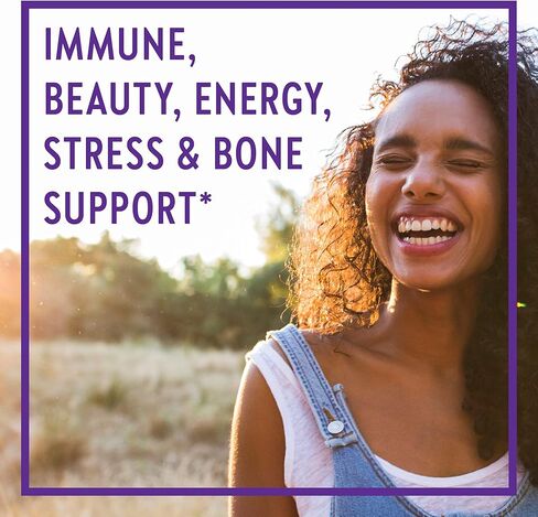 فيتامينات متعددة للنساء من نيو تشابتر، كل امرأة، مخمرة بالبروبيوتيك + حديد + فيتامين د3 + فيتامينات ب + مكونات عضوية غير معدلة وراثيًا - 48 قيراط in Kuwait