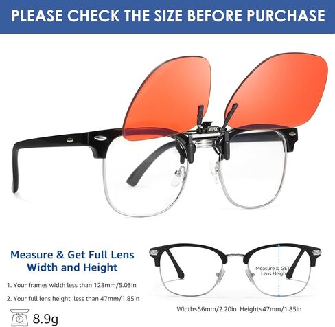 نظارات تحجب الضوء الأزرق للنظارات الطبية للنساء والرجال، تناسب النظارات للكمبيوتر والتليفزيون والألعاب in Saudi Arabia