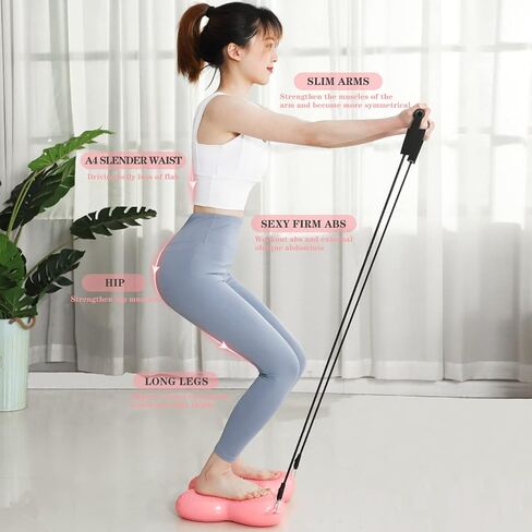 Mini Air Stepper Fitness Stair Stepper Household Inflatable Balance Trainer Multi Function Balance Stepper for Gym Office Home in Saudi Arabia