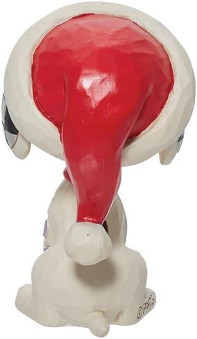 Enesco Jim Shore Peanuts Snoopy Glitter Candy Cane Mini Figurine in Saudi Arabia