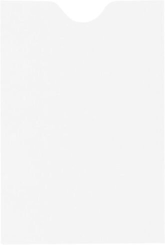 Credit Card Sleeve (2 3/8 x 3 1/2) - 24lb. White (250 Qty.) | Perfect for The Holidays, Gift Cards, Credit Cards, Debit Cards, ID Cards and More! | 1801-W-250 in Saudi Arabia