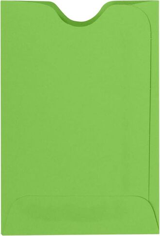 Credit Card Sleeve (2 3/8 x 3 1/2) - 24lb. White (250 Qty.) | Perfect for The Holidays, Gift Cards, Credit Cards, Debit Cards, ID Cards and More! | 1801-W-250 in Saudi Arabia