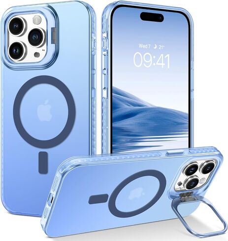 حافظة هاتف مغناطيسية BENTOBEN لهاتف iPhone 15 Pro Max [متوافقة مع MagSafe] تصميم مسند مقاوم للصدمات وممتص للصدمات وحماية من السقوط للفتيات والنساء والأولاد والرجال iPhone 15 Pro Max، غطاء هاتف، وردي جديد in Saudi Arabia