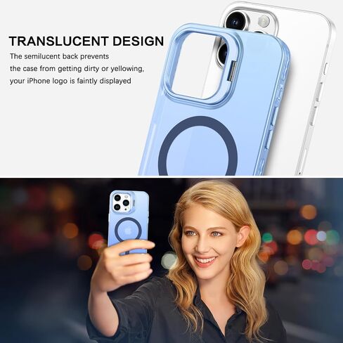 حافظة هاتف مغناطيسية BENTOBEN لهاتف iPhone 15 Pro Max [متوافقة مع MagSafe] تصميم مسند مقاوم للصدمات وممتص للصدمات وحماية من السقوط للفتيات والنساء والأولاد والرجال iPhone 15 Pro Max، غطاء هاتف، وردي جديد in Saudi Arabia