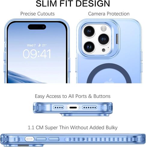 حافظة هاتف مغناطيسية BENTOBEN لهاتف iPhone 15 Pro Max [متوافقة مع MagSafe] تصميم مسند مقاوم للصدمات وممتص للصدمات وحماية من السقوط للفتيات والنساء والأولاد والرجال iPhone 15 Pro Max، غطاء هاتف، وردي جديد in Saudi Arabia