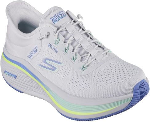 Skechers Women's Go Run Elevate 2.0 Banyan Hands Free Slip-ins | Hands Free Slip-Ins, Air-Cooled Memory Foam Insole, Ultra Light Cushioning, Bungee Laces, Machine Washable in Kuwait