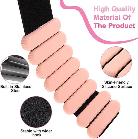 Wrist Weights for Women Men, Arm Weights for Walking,Wrist Ankle Weights for Women Increase Training ,Walking Weighted Bracelet for Home Gym Workout, Running, Pilate, Yoga, Exercise,Barre,Strength Training,Set of 2 (1Lb Each) in Saudi Arabia