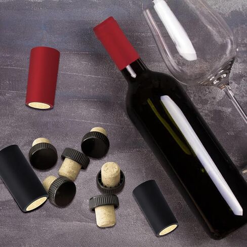24 Pieces Wine Bottle Corks T-Shape Stopper Cork,Wine Cork Stoppers Wooden Stoppers,Reusable Wine Corks Sealing Plug Bottle Stopper for Beer Bottles Craft Homemade Wine in Saudi Arabia