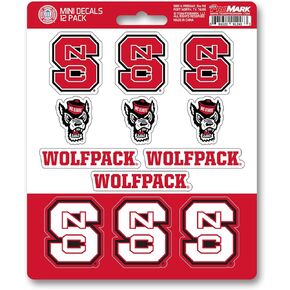 FANMATS 61185 Oklahoma State Cowboys 12 Count Mini Decal Sticker Pack