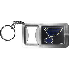 Siskiyou NHL unisex Flashlight Key Chain With Bottle Opener