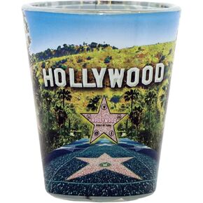 Hollywood California Walk of Fame Palms Shot Glass