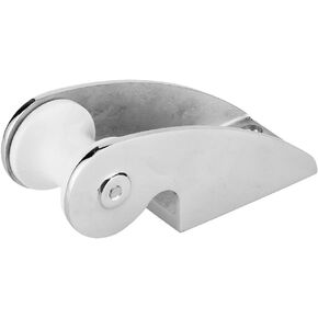 Yctze Anchor Bow Roller,Stainless Steel Boat Anchor Bracket Support Marine Bow Roller W/Rubber Wheel for Anchor Bracket Anchor Roller Bow Roller Stainless Steel Anchor Roller Boat