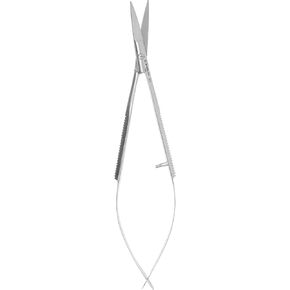 Excelta - 346 - Scissor - Micro Self-Opening - Straight - Two Star - SS - Blade Length .63" (15.75mm), 0.045" Height, 0.042000000000000003" Wide, 4.5" Length