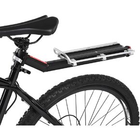 JTLB Black Aluminum Alloy Rear Shelf Seat Post Carrier Rack for Mountain
