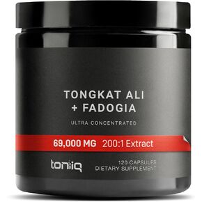 Ultra Concentrated 69,000mg Tongkat Ali Fadogia Agrestis Blend – 200:1 Tongkat Ali + 30:1 Fadogia Agrestis - Third-Party Tested 2% Pure Eurycomanone -Fadogia Agrestis and Tongkat Ali Supplement
