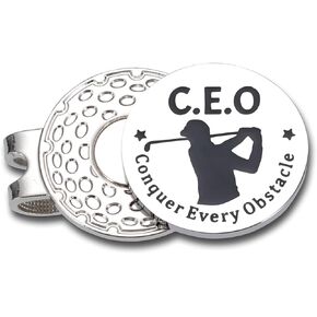 Bosses Day Gifts for Women Golf Ball Markers Hat Clip Boss Gifts for Men Women Gifts for National Boss Day Leadership Gifts Supervisor Gifts for Women Boss Day Birthday Gifts for Boss