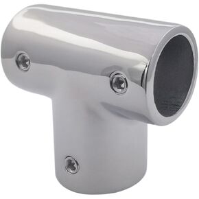 Marine Grade Stainless Steel 316 Polished Boat Yacht Deck Hand Tee/Tee Hinge for 1 inch Pipe or Tube