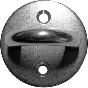 US Stainless Stainless Steel 316 Round Pad Eye 5/16" 8mm (2" 50mm Diameter) Marine Grade