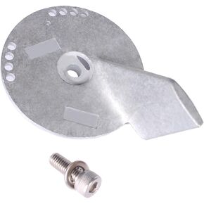 SouthMarine Boat Engine 55125-90J00 55125-90J01 Trim Tab Anode with Bolt 09116-08137 for Suzuki 50HP 60HP 70HP 80HP 90HP 115HP 140HP, 5032929 5034400 for Evinrude Johnson BRP OMC Outboard Motor