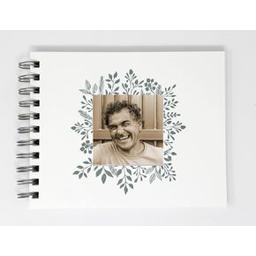 كتاب الصور التذكاري في الذاكرة المحبة، 6 بوصة × 7.5 بوصة، 90 صفحة بيضاء، هدية تذكارية للجنازة، ألبوم الصور التذكاري، كتاب ضيوف الجنازة، هدية التعاطف (WH) in Kuwait