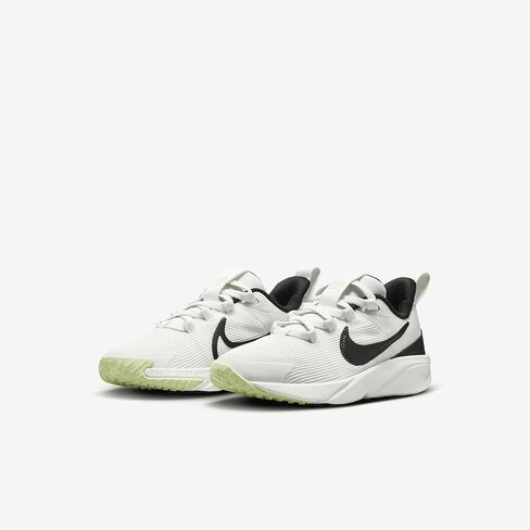 Nike Star Runner 4 Big Kids' Road Running Shoes (DX7615-602,Pink Foam/Summit White-White) Size 4.5 in Saudi Arabia