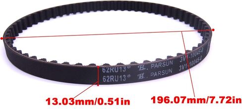 Boat Motor 3V1-10045-0 3V1100450 3V1100450M Timing Belt for Nissan for Tohatsu Outboard Engine 6HP 8HP 9.8HP 4-Stroke in Saudi Arabia