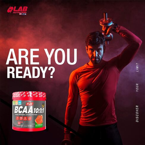 Lab Nutrition BCAA 10:1:1 New Modern Amino Matrix, High Concentration of Leucine, Amino Acids, 1.39 Lbs, 60 Servings Blue Rasberry Flavored. in Saudi Arabia