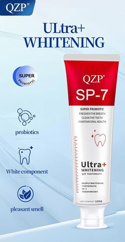 معجون أسنان SP-7WHITENING(أحمر) لتنظيف الفم ومضاد للتسوس in Saudi Arabia