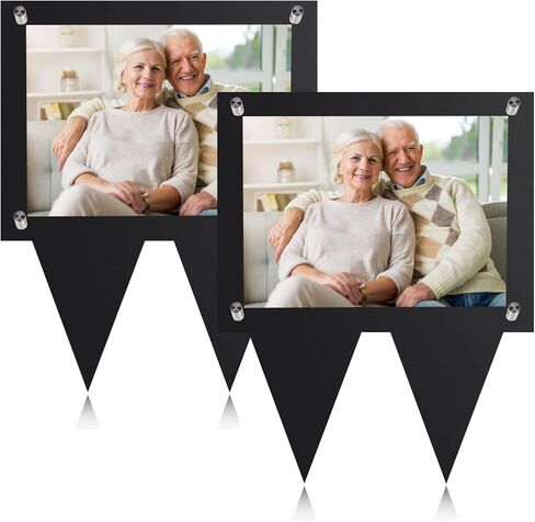 إطار صورة مقاوم للماء مقاس 5 × 7 للقبر، وديكورات المقبرة للقبر، قطعة واحدة من إطار صورة مقاوم للطقس من الأكريليك الشفاف في الرابع من يوليو، ويوم الاستقلال، ويوم الذكرى، والمقبرة، وهدايا الجنازة in Kuwait