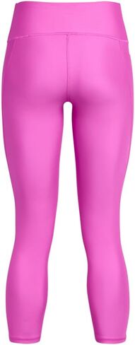 سروال نسائي من Under Armour HeatGear Armor عالي الخصر مانع للانزلاق عند الكاحل، (767) أرجواني أورورا / / فولاذ مقسى، X-Large in Saudi Arabia