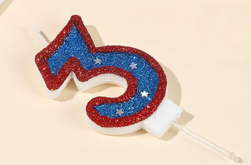 Number 3 Candle Birthday Boy Girl 3rd Birthday Cake Topper, Blue Captain Hero 3 Birthday Candle for Kid's Superheroes Theme Party Cake Decoration in Saudi Arabia