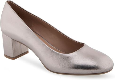 Aerosoles Women's EBEL Pump, Light Bronze Leather, 7.5 in Kuwait