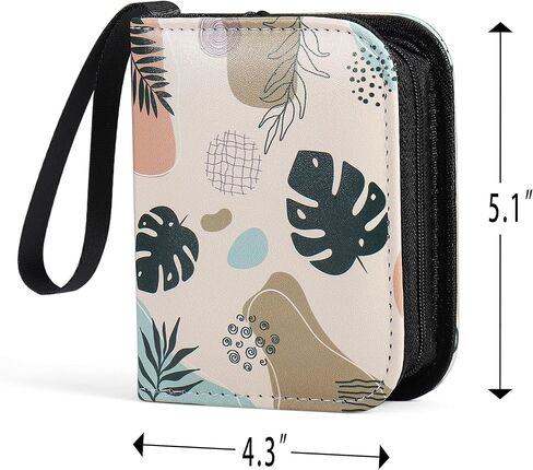 1 Pocket Trading Card Binder for 80 Cards, Cute Flower Pattern in Saudi Arabia