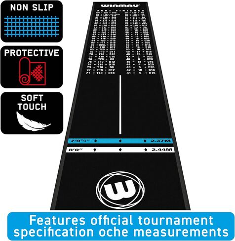سجادة رمي السهام Winmau Outshot - مع خطوط أوتشي وحماية لأرضيتك in Saudi Arabia