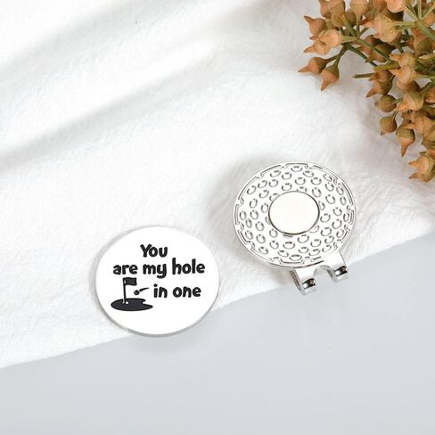 Delujouberst Bachelor Party Favors Funny Gift Golf Accessories for Men Golf Ball Marker Golf Lover Gift Golfer Magnetic Hat Clip Golf Gifts for Men Husband Birthday Fathers Day Valentines Gift in Saudi Arabia